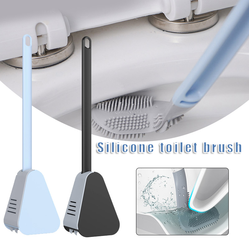 Golf Equipment Kit - Sikat pembersih Toilet silikon pegangan panjang,