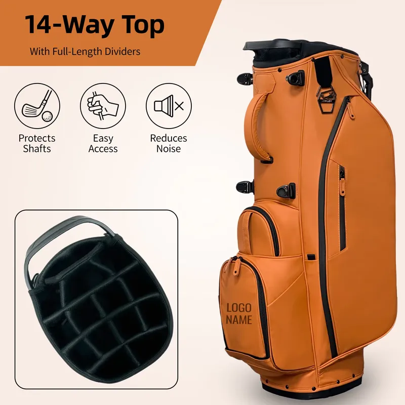 Golf Equipment Logos - Tas Golf ASL Stand Bag Anti