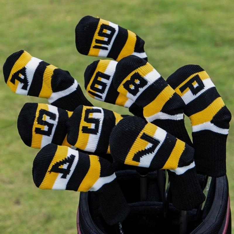 Golf Equipment Kit - 9 Buah Penutup Kepala Besi Golf