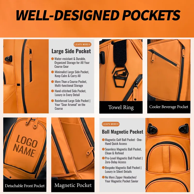 Tas Golf ASL Stand Bag Anti Ai - Golf Equipment Logos ulasan dan harga