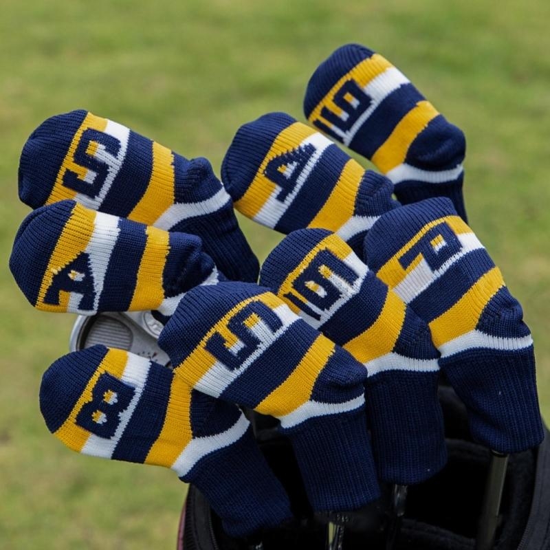 9 Buah Penutup Kepala Besi Gol - Golf Equipment Kit ulasan dan harga