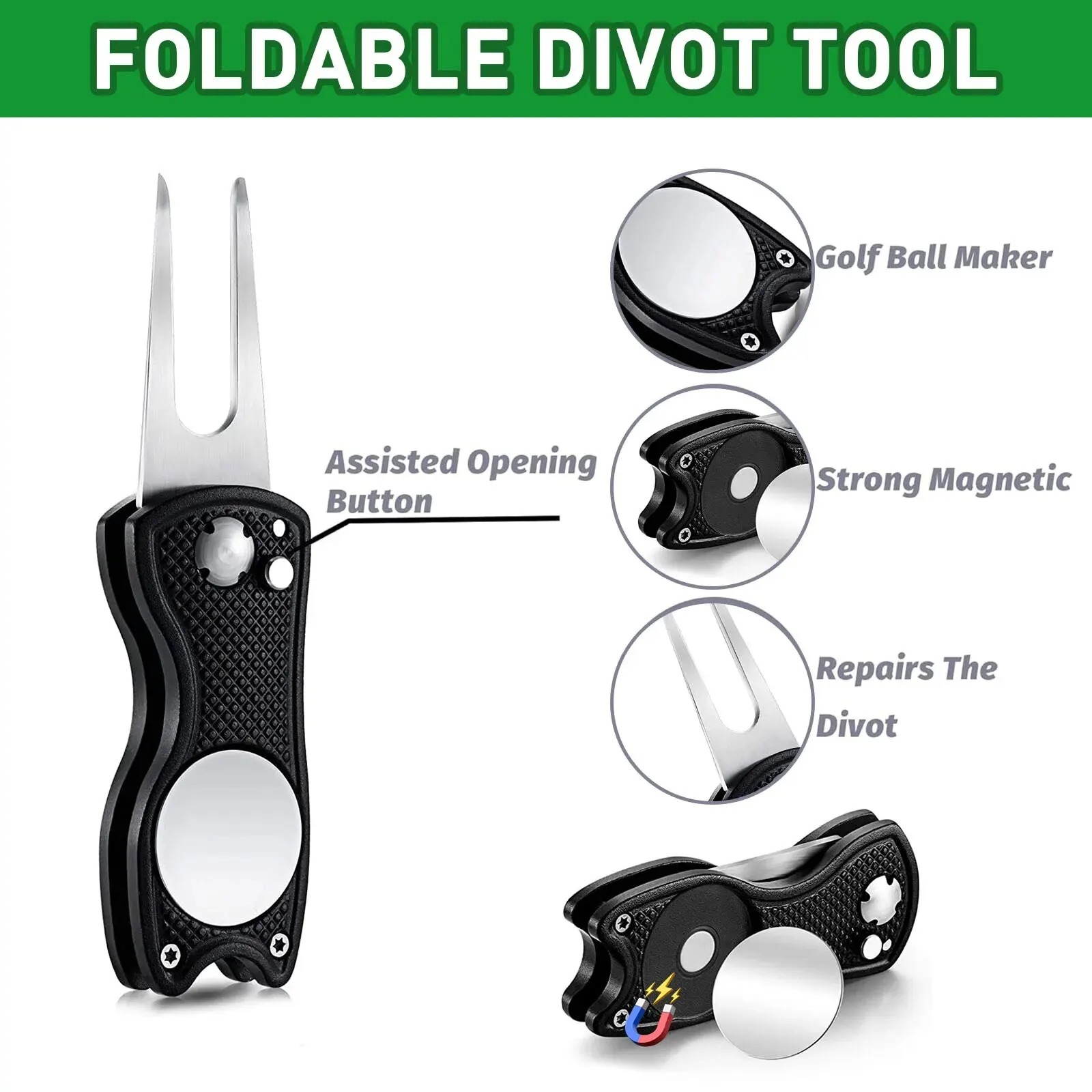 Kit Lengkap Pembersih Klub Gol - Golf Equipment Kit ulasan dan harga