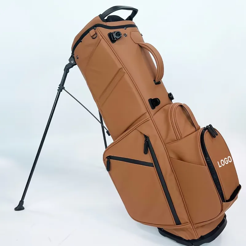 Tas Golf Stand Bag Kulit PU Co - Golf Equipment Logos ulasan dan harga