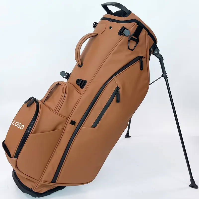 Tas Golf Stand Bag Kulit PU Co - Golf Equipment Logos ulasan dan harga
