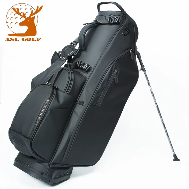 Tas Golf Stand Bag Kulit PU Co - Golf Equipment Logos ulasan dan harga